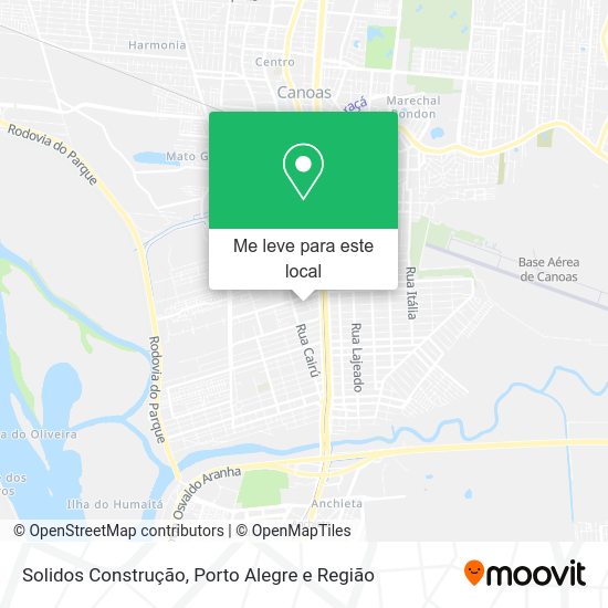 Solidos Construção mapa