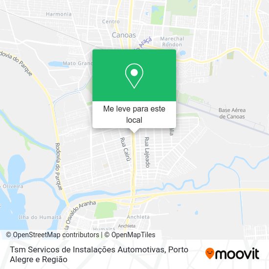 Tsm Servicos de Instalações Automotivas mapa