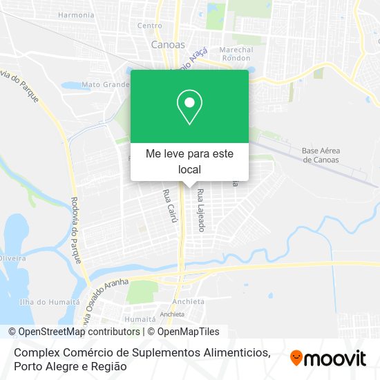 Complex Comércio de Suplementos Alimenticios mapa