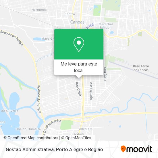 Gestão Administrativa mapa