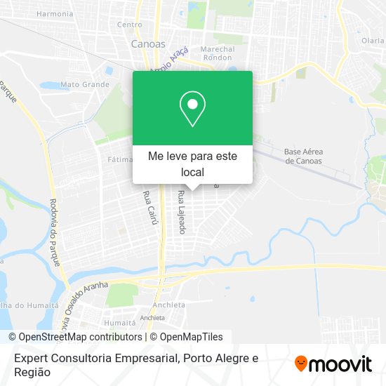 Expert Consultoria Empresarial mapa