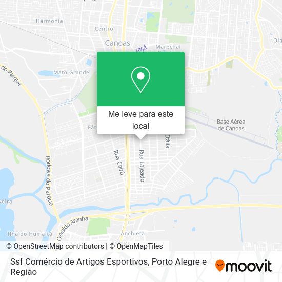 Ssf Comércio de Artigos Esportivos mapa