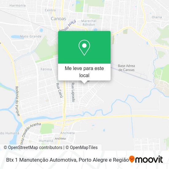 Btx 1 Manutenção Automotiva mapa