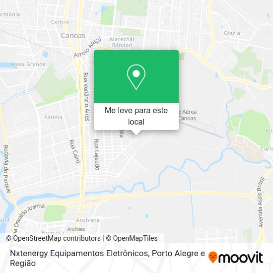 Nxtenergy Equipamentos Eletrônicos mapa
