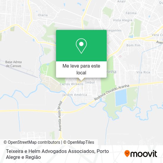 Teixeira e Helm Advogados Associados mapa