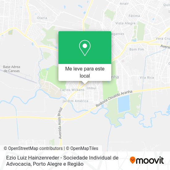 Ezio Luiz Hainzenreder - Sociedade Individual de Advocacia mapa