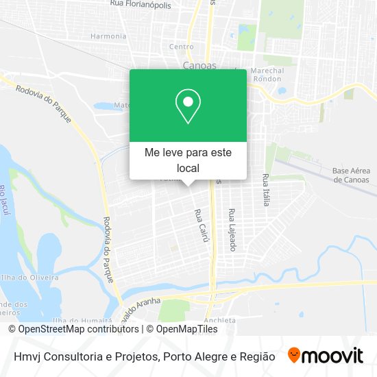 Hmvj Consultoria e Projetos mapa