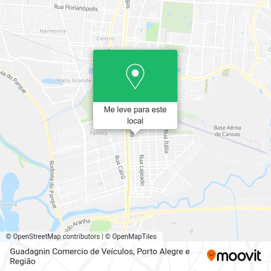 Guadagnin Comercio de Veículos mapa