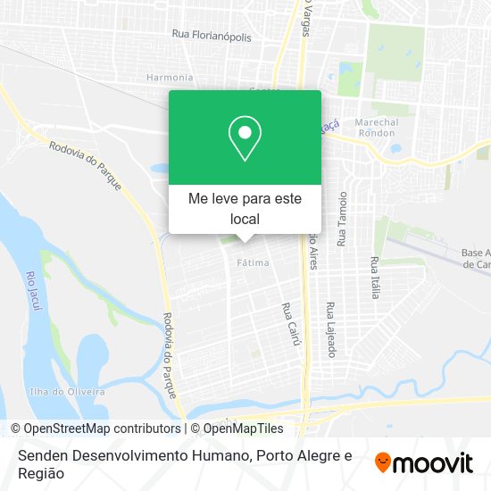 Senden Desenvolvimento Humano mapa