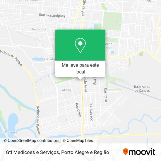 Gti Medicoes e Serviços mapa