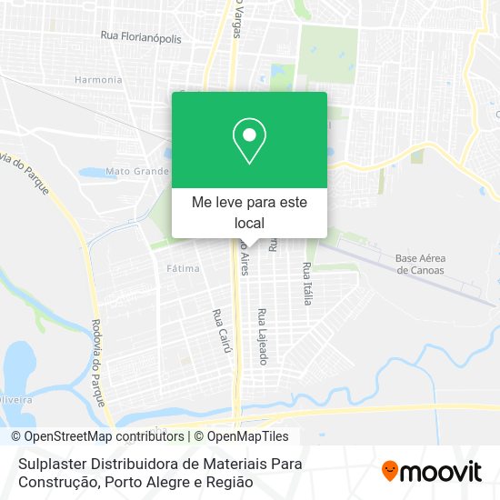 Sulplaster Distribuidora de Materiais Para Construção mapa