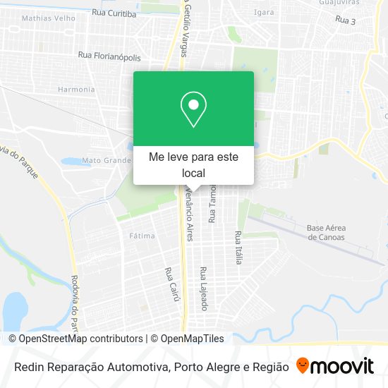 Redin Reparação Automotiva mapa