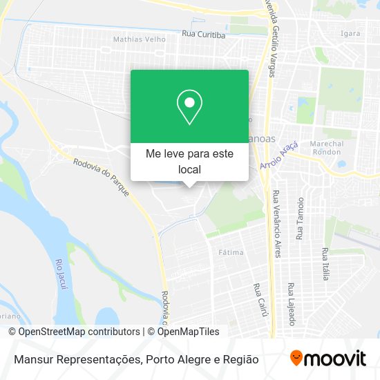 Mansur Representações mapa