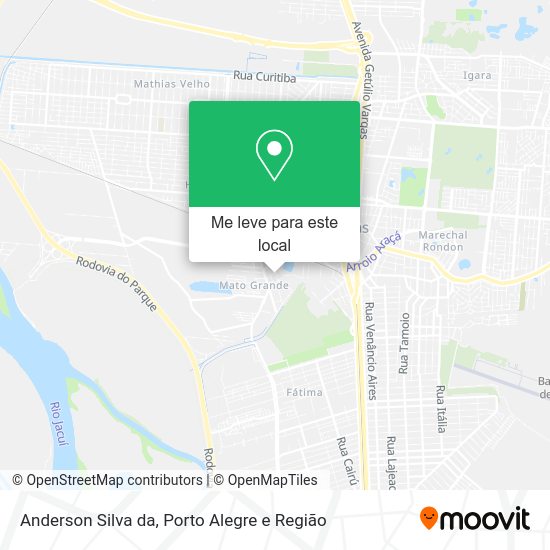 Anderson Silva da mapa