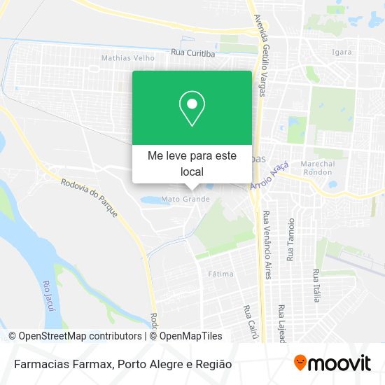 Farmacias Farmax mapa