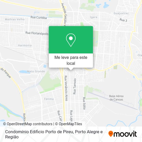 Condomínio Edificio Porto de Pireu mapa