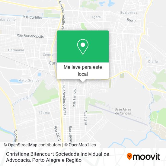 Christiane Bitencourt Sociedade Individual de Advocacia mapa