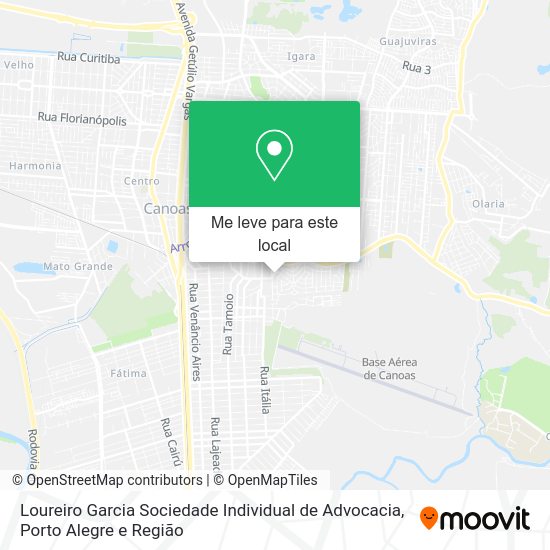 Loureiro Garcia Sociedade Individual de Advocacia mapa