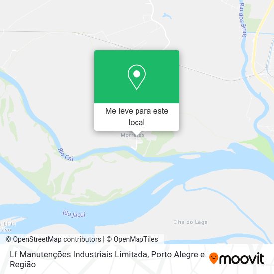 Lf Manutenções Industriais Limitada mapa