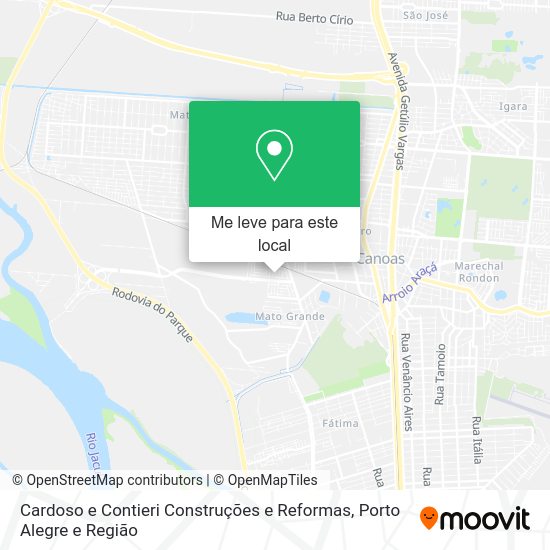 Cardoso e Contieri Construções e Reformas mapa