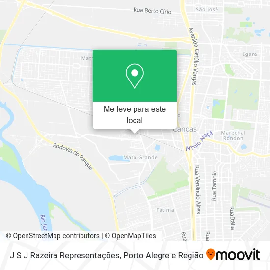 J S J Razeira Representações mapa