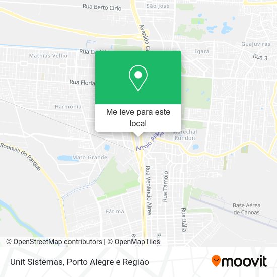 Unit Sistemas mapa