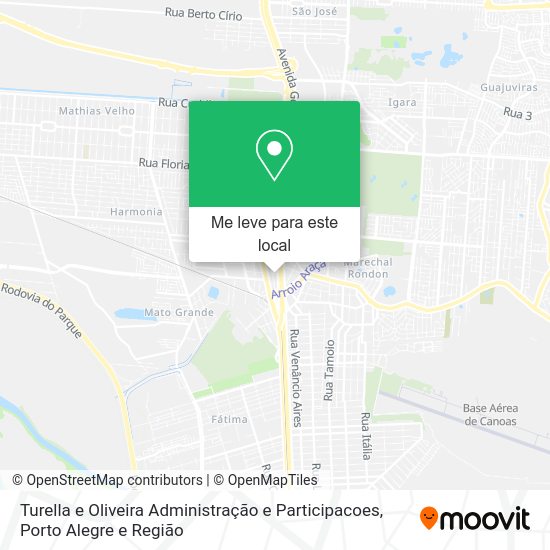 Turella e Oliveira Administração e Participacoes mapa