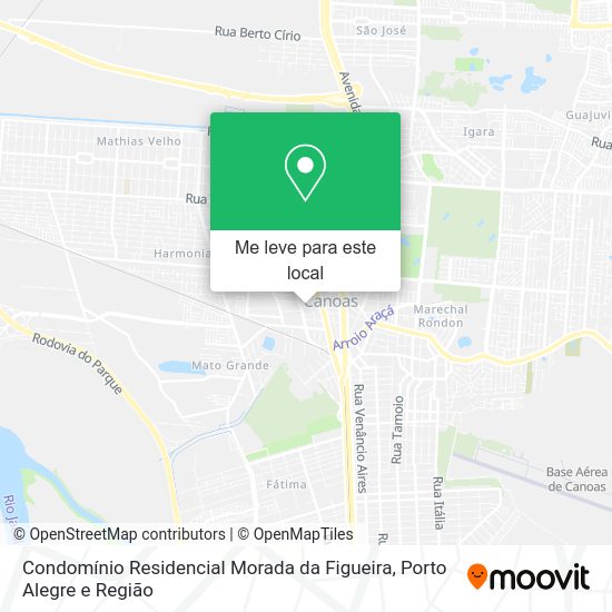 Condomínio Residencial Morada da Figueira mapa
