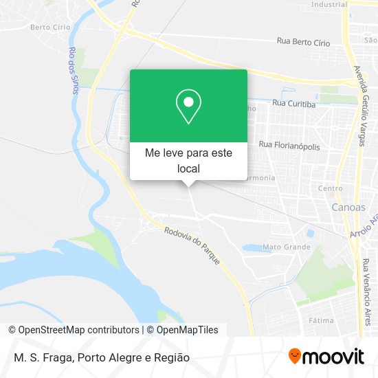 M. S. Fraga mapa