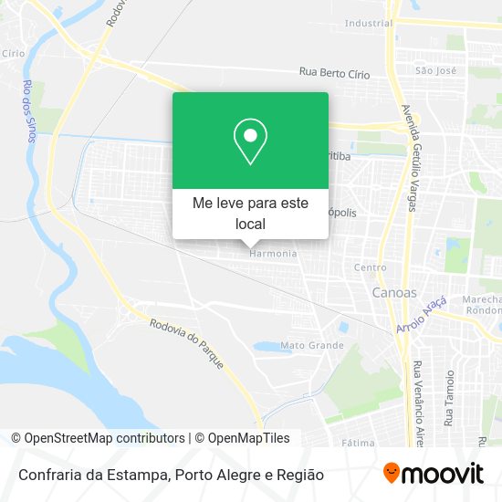 Confraria da Estampa mapa