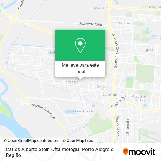Carlos Alberto Stein Oftalmologia mapa