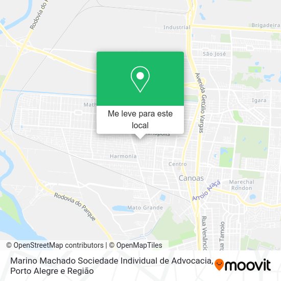Marino Machado Sociedade Individual de Advocacia mapa