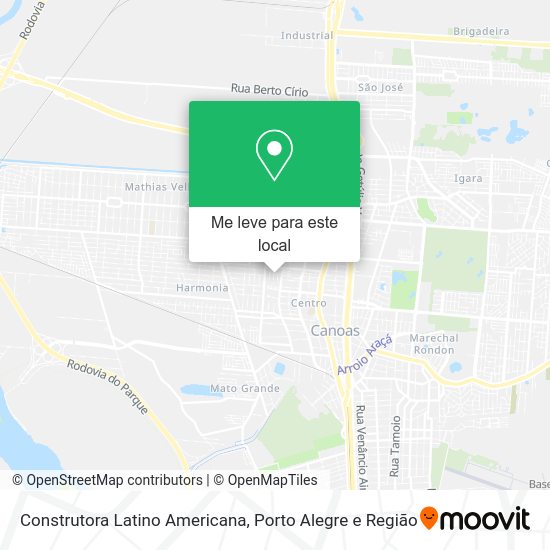 Construtora Latino Americana mapa