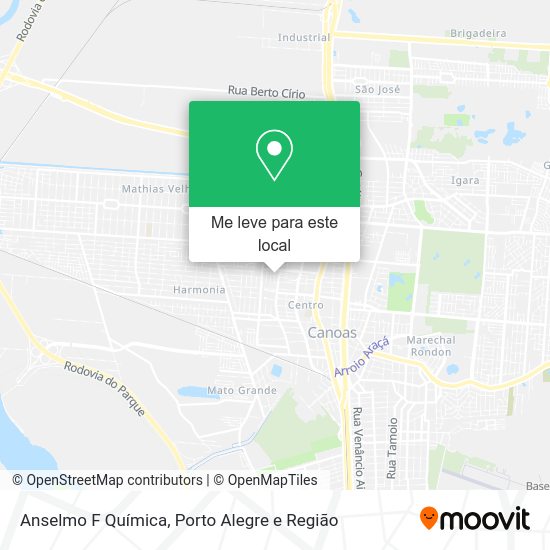 Anselmo F Química mapa