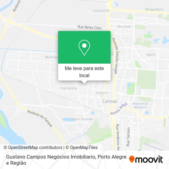 Gustavo Campos Negócios Imobiliario mapa