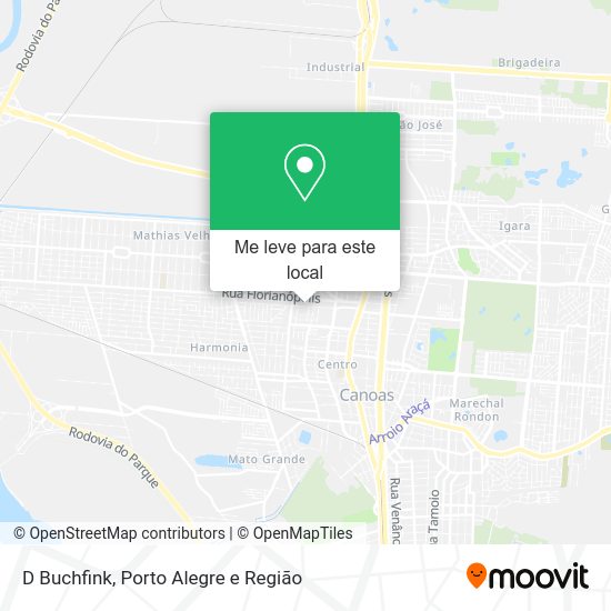 D Buchfink mapa