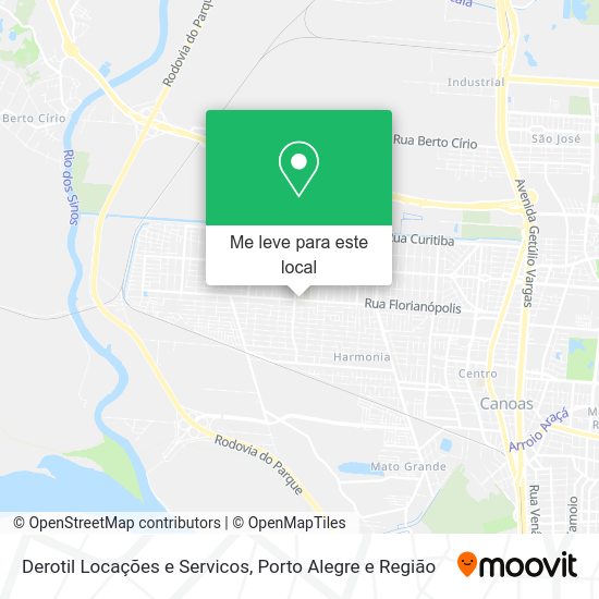 Derotil Locações e Servicos mapa