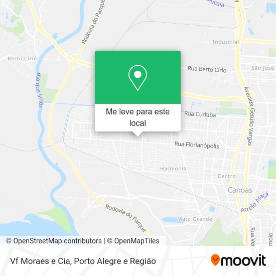 Vf Moraes e Cia mapa