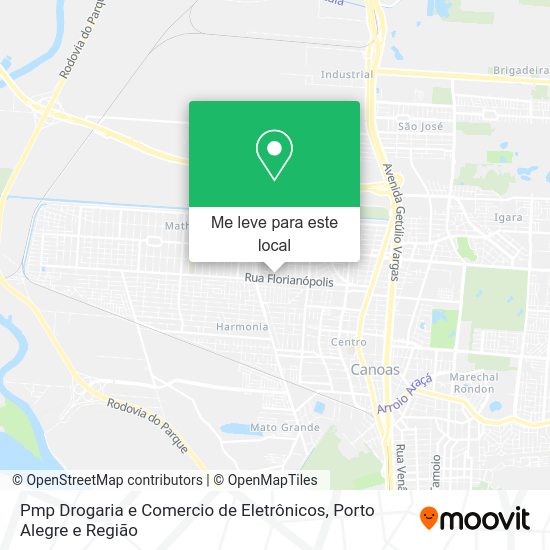 Pmp Drogaria e Comercio de Eletrônicos mapa