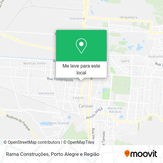 Rama Construções mapa