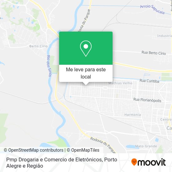 Pmp Drogaria e Comercio de Eletrônicos mapa