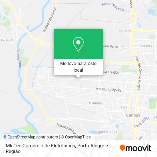 Mk Tec Comercio de Eletrônicos mapa