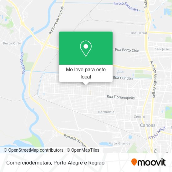 Comerciodemetais mapa