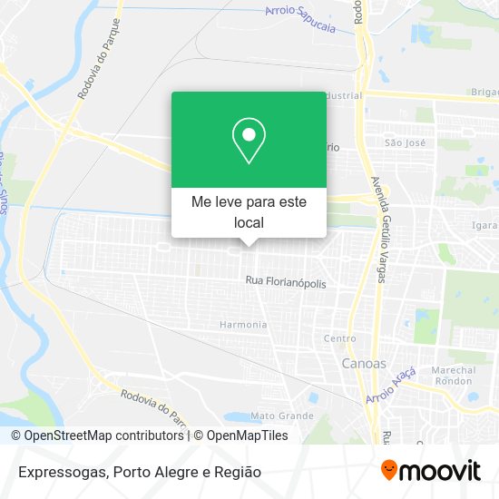 Expressogas mapa