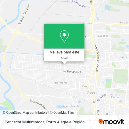 Pencecar Multimarcas mapa