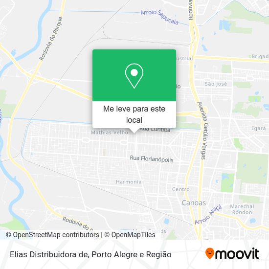 Elias Distribuidora de mapa