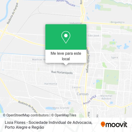 Lisia Flores - Sociedade Individual de Advocacia mapa