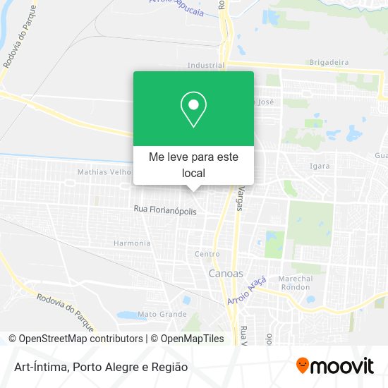 Art-Íntima mapa