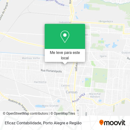 Eficaz Contabilidade mapa