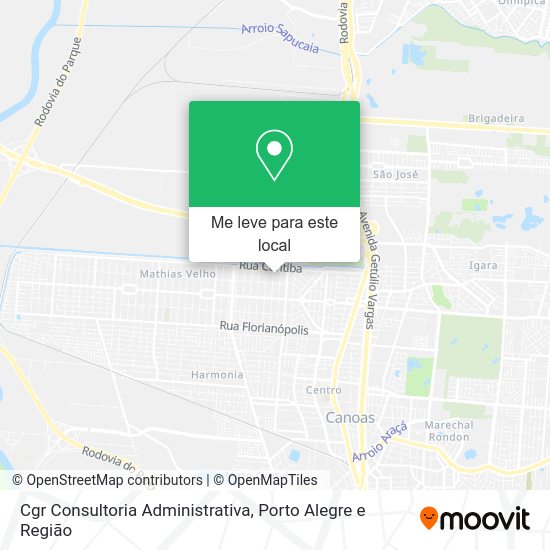 Cgr Consultoria Administrativa mapa